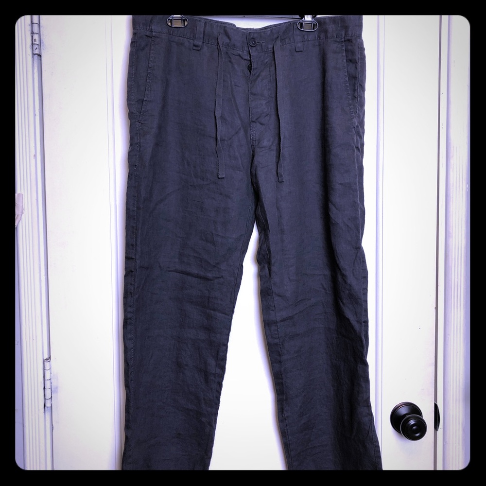 H&M Men’s Grey Linen Pants size 36